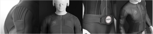 The Kickstarter photos of Tesla Studios commercial body suit, 2015